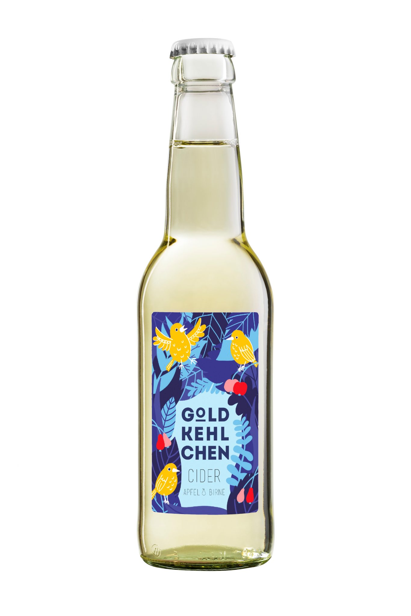 Goldkehlchen Jubilaeumsetikett Goldkehlchen Jubilaeumsetikett